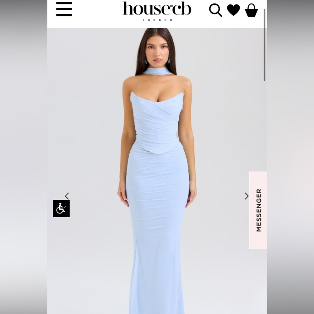 House of Cb Hallie Cassidy skirt set